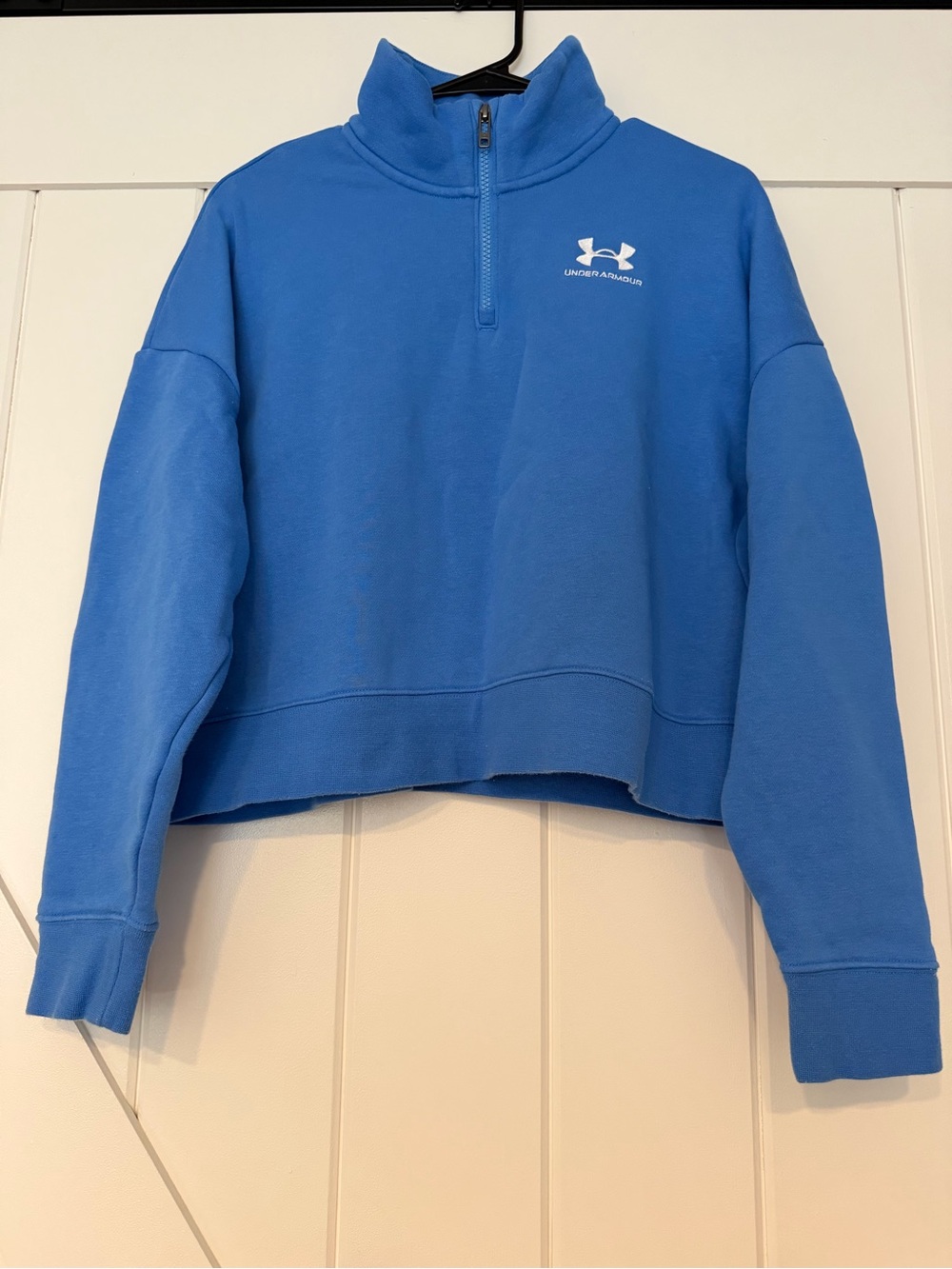 Under Armour Blue Quarter-Zip Pullover